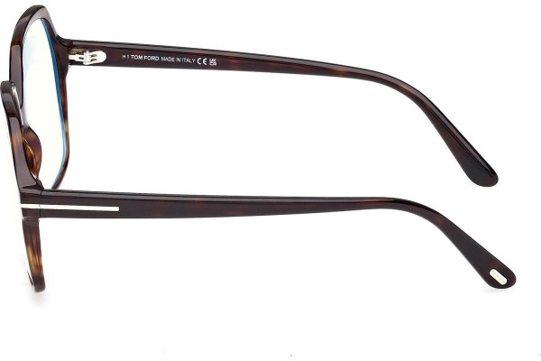 Okulary korekcyjne Tom Ford FT6062-B 052 Kwadratowe Havana