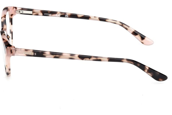 Okulary korekcyjne Guess GU50273 074 Kocie oczy Havana