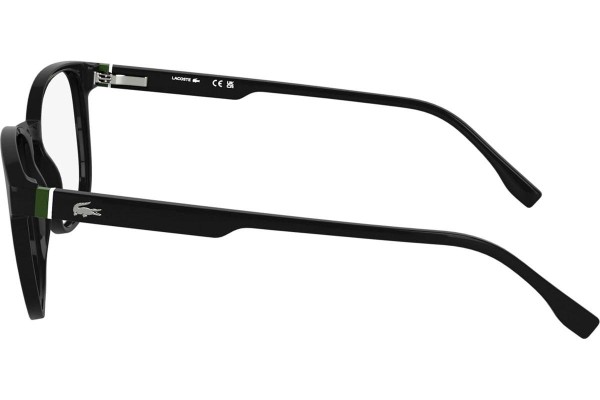 Okulary korekcyjne Lacoste L2975 001 Kwadratowe Czarne