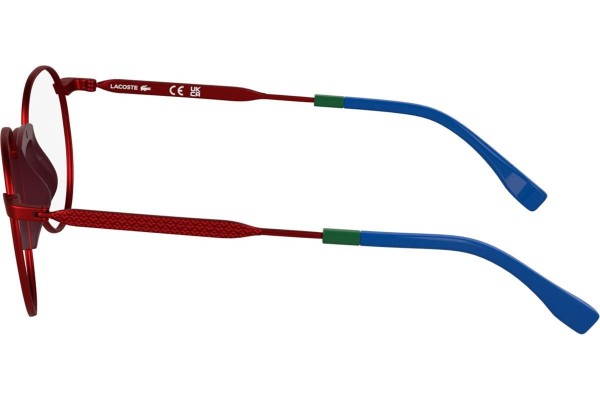 Okulary korekcyjne Lacoste L3114 601 Okrągłe Fioletowe