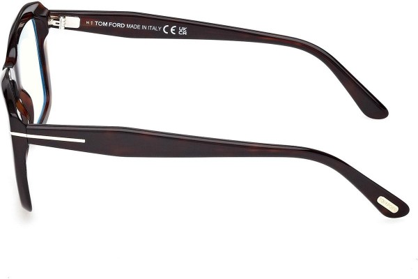 Okulary korekcyjne Tom Ford FT6065-B 052 Prostokątne Havana
