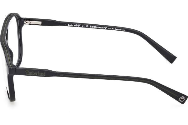 Okulary korekcyjne Timberland TB50067 002 Kwadratowe Czarne