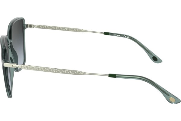 Okulary przeciwsłoneczne Lacoste L6062S 400 Kocie oczy Niebieskie