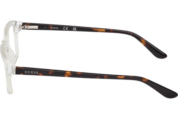Okulary korekcyjne Guess GU50269 026 Prostokątne Przezroczyste