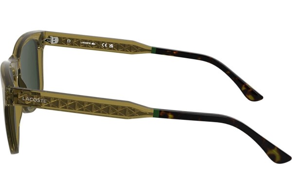 Okulary przeciwsłoneczne Lacoste L6060S 264 Kwadratowe Brązowe