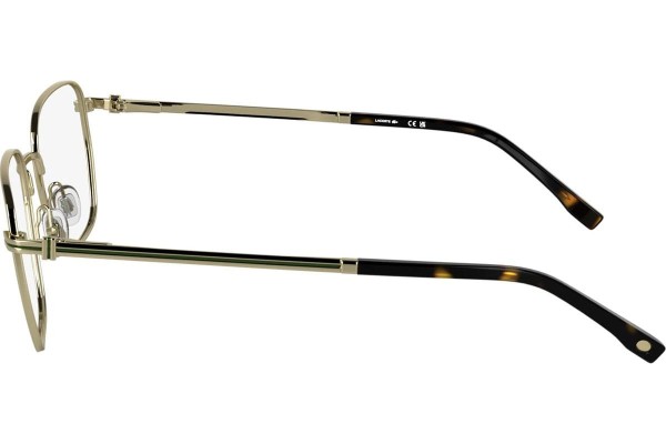 Okulary korekcyjne Lacoste L2311 714 Prostokątne Złote