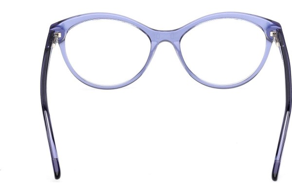 Okulary korekcyjne Guess GU50273 090 Kocie oczy Niebieskie