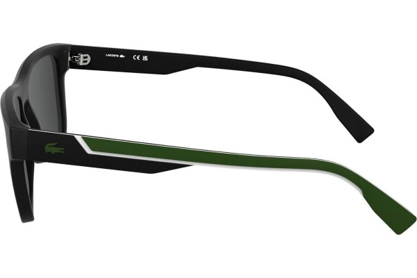 Okulary przeciwsłoneczne Lacoste L6058S 002 Kwadratowe Czarne