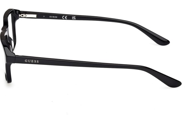 Okulary korekcyjne Guess GU50269 001 Prostokątne Czarne
