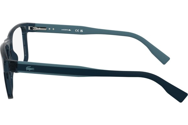 Okulary korekcyjne Lacoste L2972 410 Kwadratowe Niebieskie