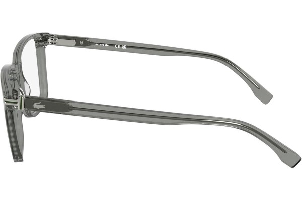 Okulary korekcyjne Lacoste L2986 035 Kwadratowe Szare