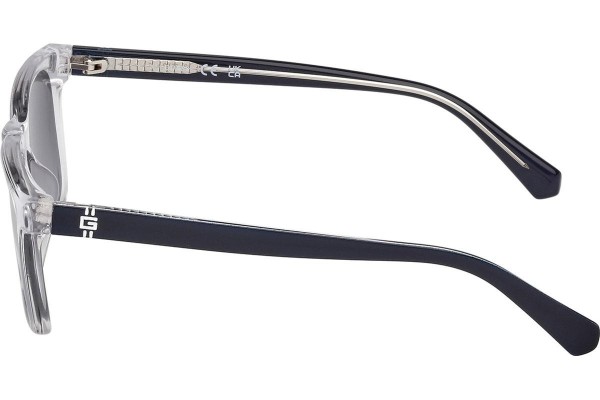 Okulary przeciwsłoneczne Guess GU00227 26B Kwadratowe Przezroczyste
