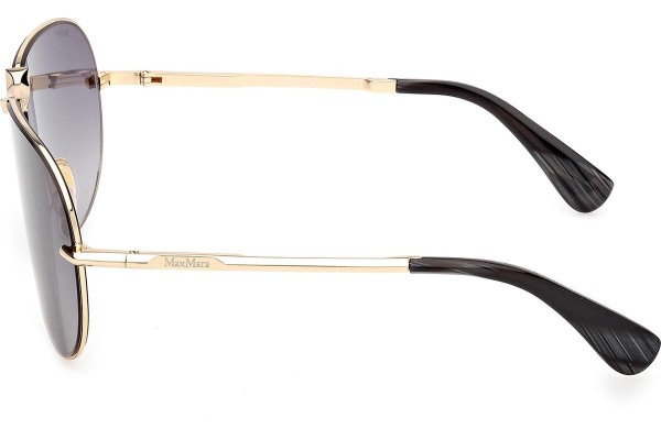 Okulary przeciwsłoneczne Max Mara Miller 2 MM0134 30B Pilotki (Aviator) Złote