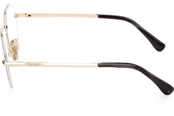 Okulary korekcyjne Max Mara MM5178 032 Okrągłe Złote