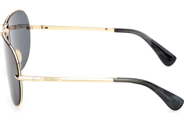 Okulary przeciwsłoneczne Max Mara Miller 2 MM0134 30N Pilotki (Aviator) Złote