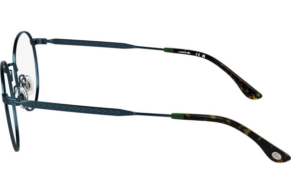 Okulary korekcyjne Lacoste L2308 410 Okrągłe Niebieskie