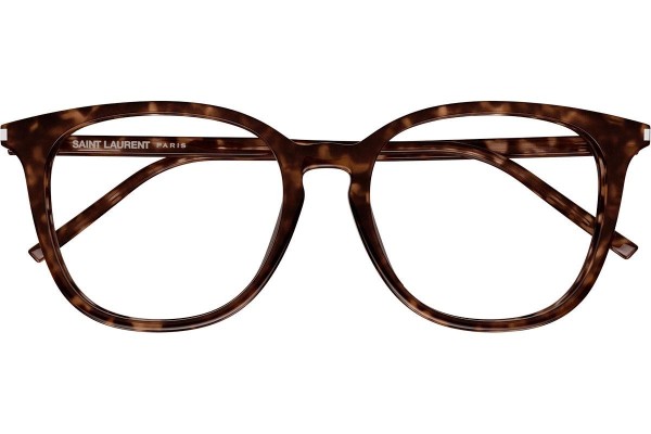 Okulary korekcyjne Saint Laurent SL724/F 002 Kocie oczy Havana