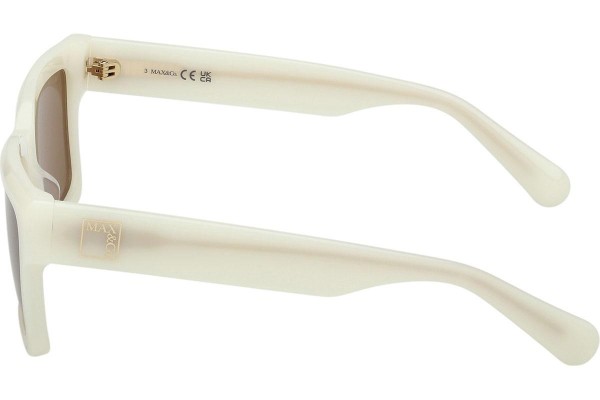 Okulary przeciwsłoneczne Max&Co. MO0132 25J Prostokątne Białe