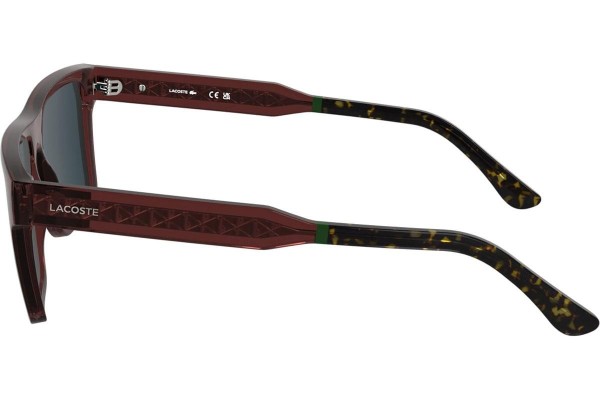 Okulary przeciwsłoneczne Lacoste L6059S 601 Kwadratowe Czerwone