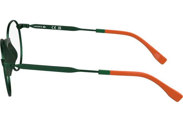 Okulary korekcyjne Lacoste L3114 301 Okrągłe Zielone