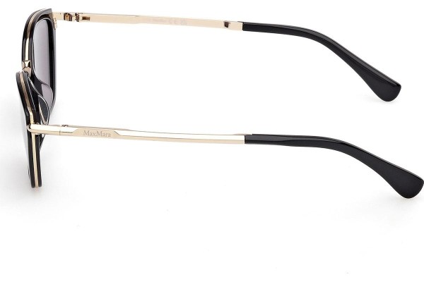 Okulary przeciwsłoneczne Max Mara Miller 7 MM0162 01A Kocie oczy Czarne