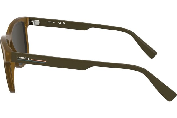 Okulary przeciwsłoneczne Lacoste L6054S 210 Kwadratowe Brązowe