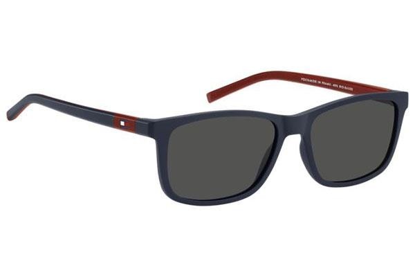 Okulary przeciwsłoneczne Tommy Hilfiger TH2244/S PJP/IR Prostokątne Niebieskie