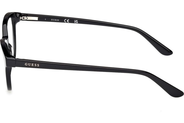 Okulary korekcyjne Guess GU50273 001 Kocie oczy Czarne