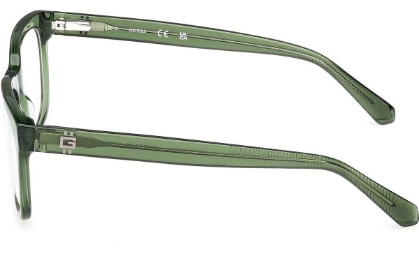 Okulary korekcyjne Guess GU50251 096 Kwadratowe Zielone