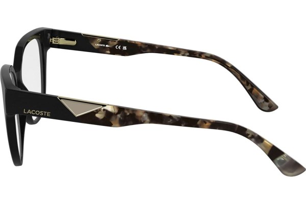 Okulary korekcyjne Lacoste L2982 001 Kocie oczy Czarne