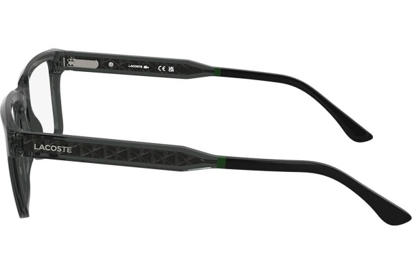 Okulary korekcyjne Lacoste L2976 035 Kwadratowe Szare