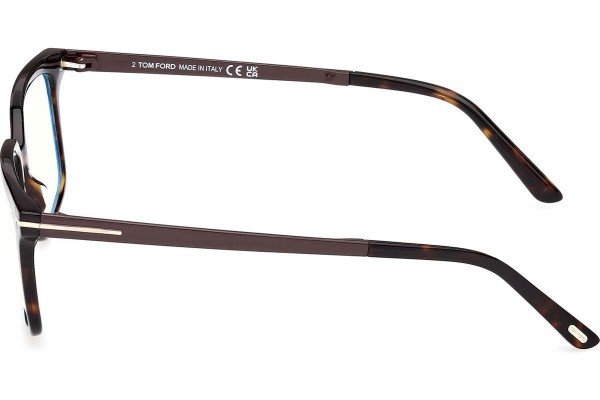 Okulary korekcyjne Tom Ford FT6039-B 052 Prostokątne Havana