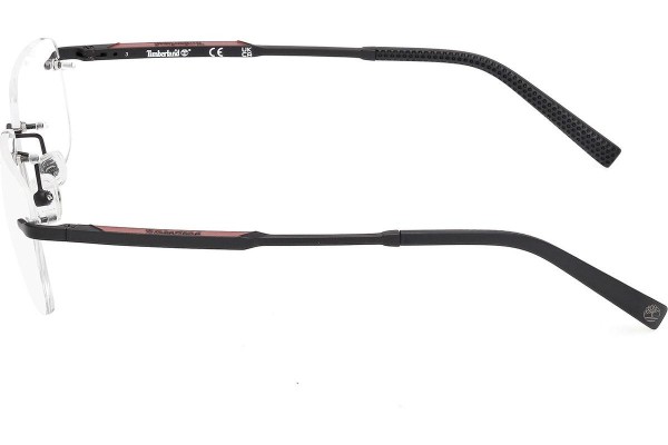 Okulary korekcyjne Timberland TB50075 002 Prostokątne Czarne