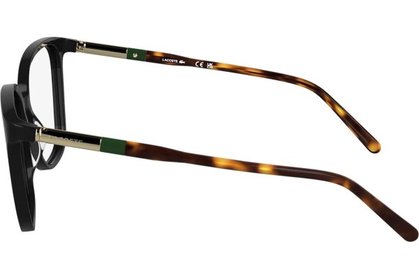 Okulary korekcyjne Lacoste L2985 001 Kwadratowe Czarne