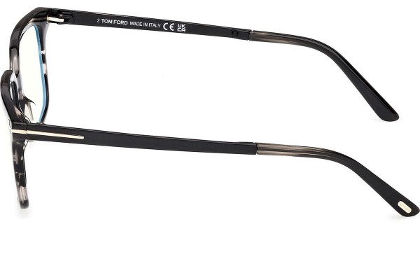 Okulary korekcyjne Tom Ford FT6039-B 056 Prostokątne Szare