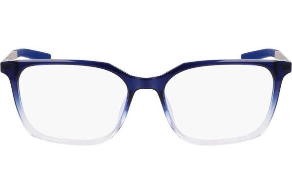 Okulary korekcyjne Nike 7227 416 Kwadratowe Niebieskie