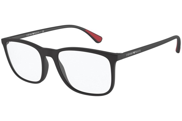 Okulary korekcyjne Emporio Armani EA3177 5042 Kwadratowe Czarne