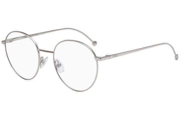 Okulary korekcyjne Fendi FF0353 010 Okrągłe Srebrne