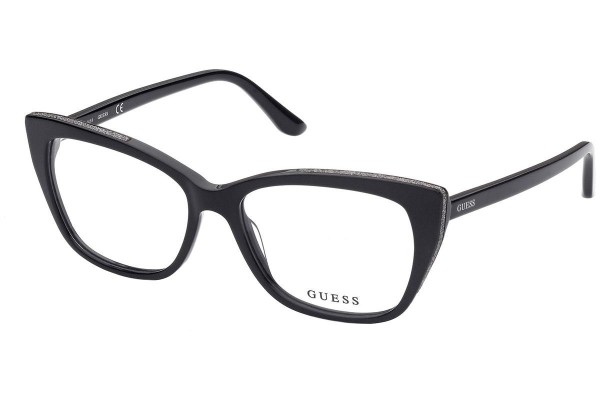 Okulary korekcyjne Guess GU2852 001 Kwadratowe Czarne