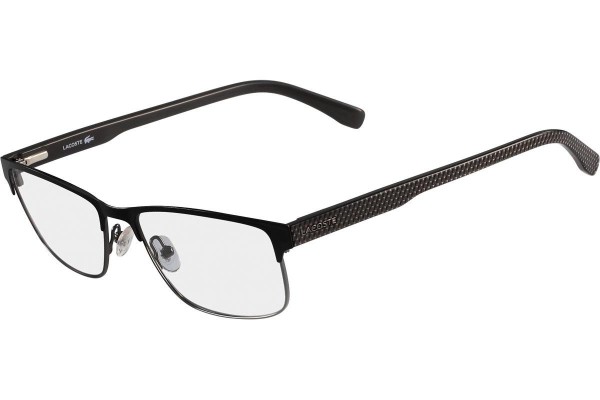 Okulary korekcyjne Lacoste L2217 033 Prostokątne Czarne