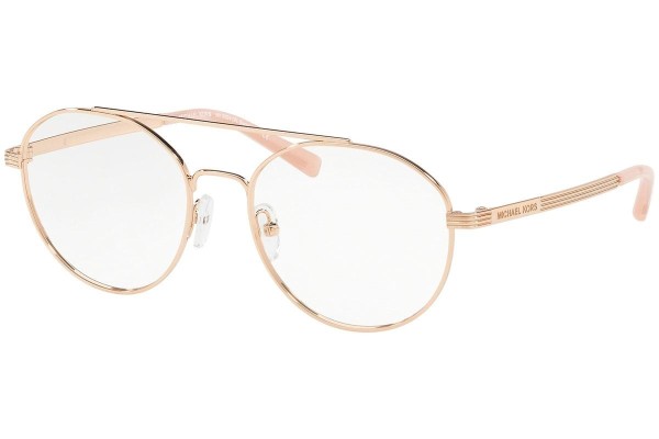 Okulary korekcyjne Michael Kors St. Barts MK3024 1108 Okrągłe Złote