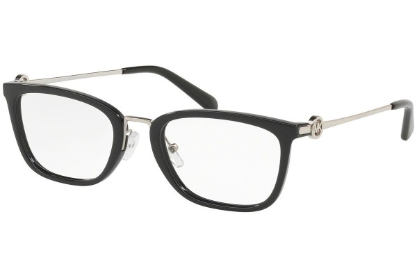 Okulary korekcyjne Michael Kors Captiva MK4054 3005 Prostokątne Czarne
