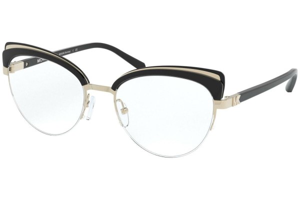 Okulary korekcyjne Michael Kors Norway MK3036 1014 Kocie oczy Czarne