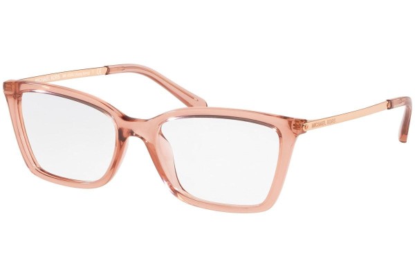 Okulary korekcyjne Michael Kors Hong Kong MK4069U 3188 Kwadratowe Różowe