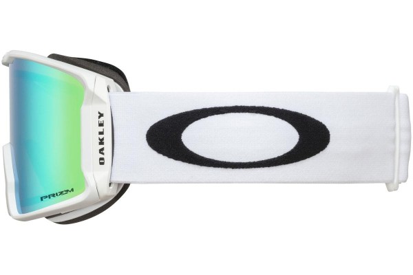 Gogle narciarskie Oakley Line Miner L OO7070-14 PRIZM Pojedyncze | Shield Białe