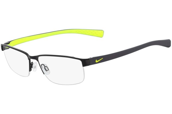 Okulary korekcyjne Nike 8098 015 Prostokątne Czarne