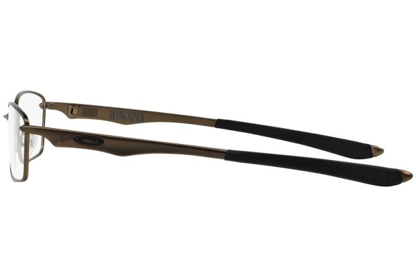 Okulary korekcyjne Oakley Wingspan OX5040-03 Prostokątne Brązowe