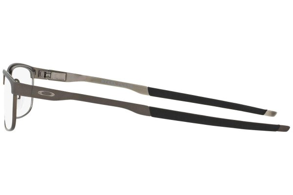 Okulary korekcyjne Oakley Steel Plate OX3222-02 Prostokątne Szare