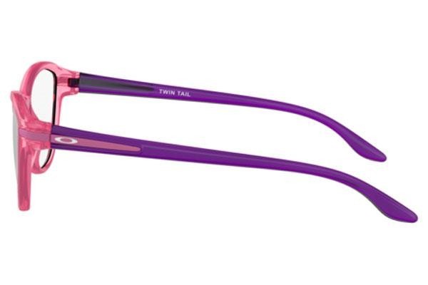 Okulary korekcyjne Oakley Twin Tail OY8008-03 Kocie oczy Różowe