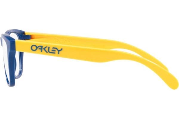 Okulary korekcyjne Oakley RX Frogskins XS OY8009-04 Kwadratowe Niebieskie